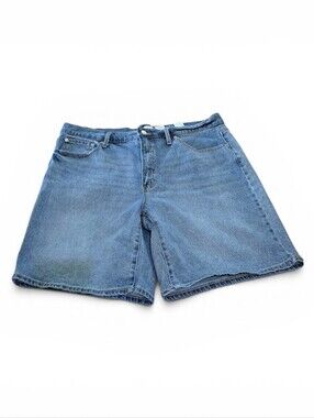 Time And Tru Bermuda High Rise Denim Shorts